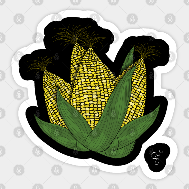 ELOTES Maize Sticker TeePublic